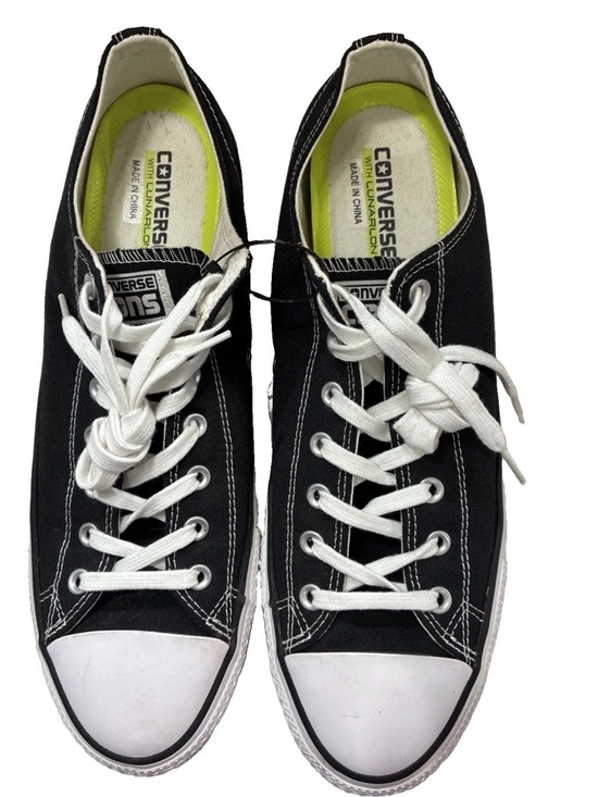 Converse Other - CONS Converse Low Top Skate Boarding Shoes Canvass Black 144578C Men's Sz 13 EUC